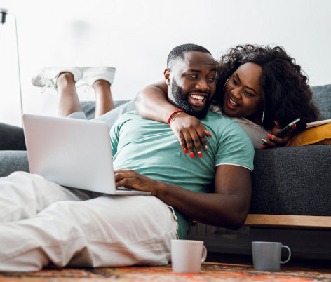 Couple on Couch