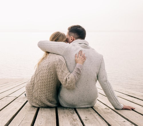 Couple on Peer